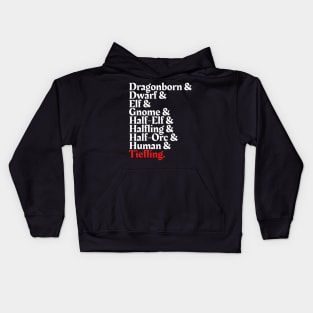 I'm The Tiefling - D&D All Race Kids Hoodie